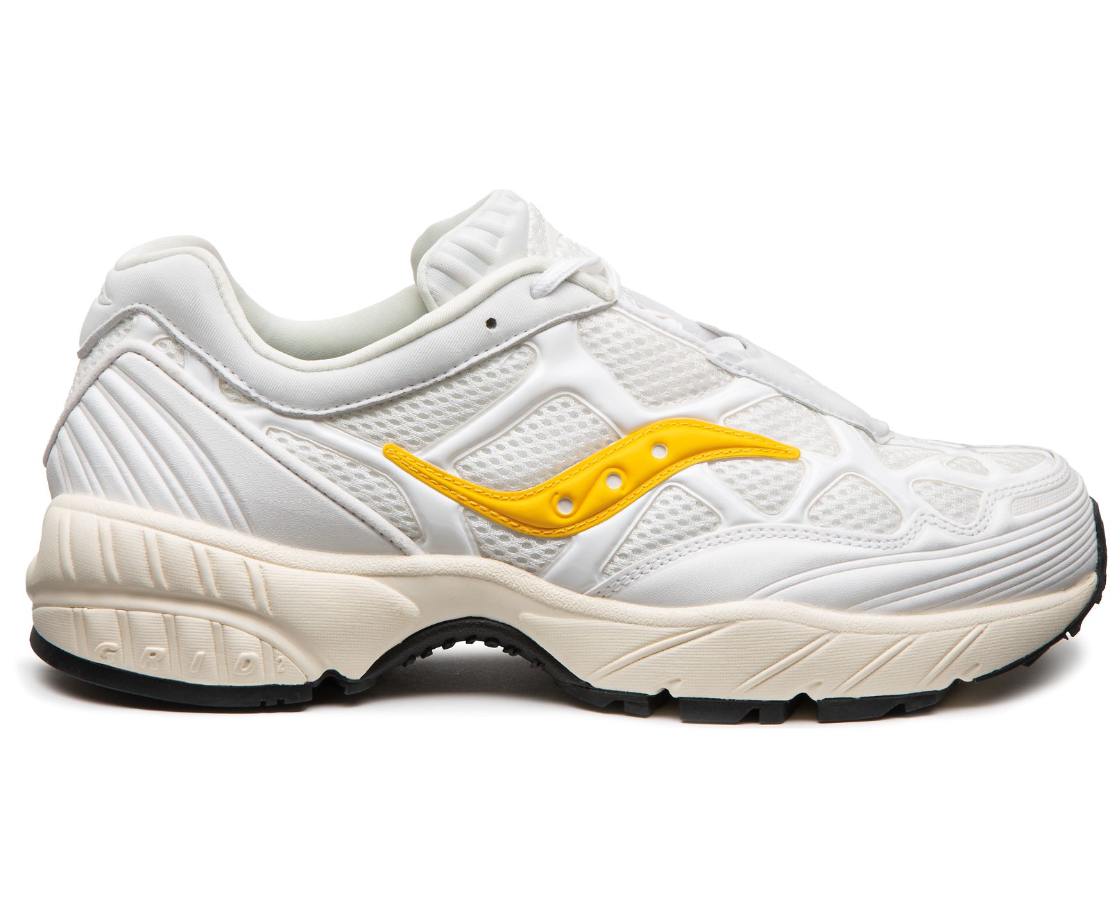 Originals Saucony Grid Web Hombre Blancos Dorados | México 377DFMN